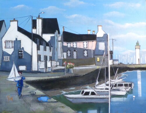 L'ENFANCE van Jean-Michel Yon, Schilderij te koop op Singulart