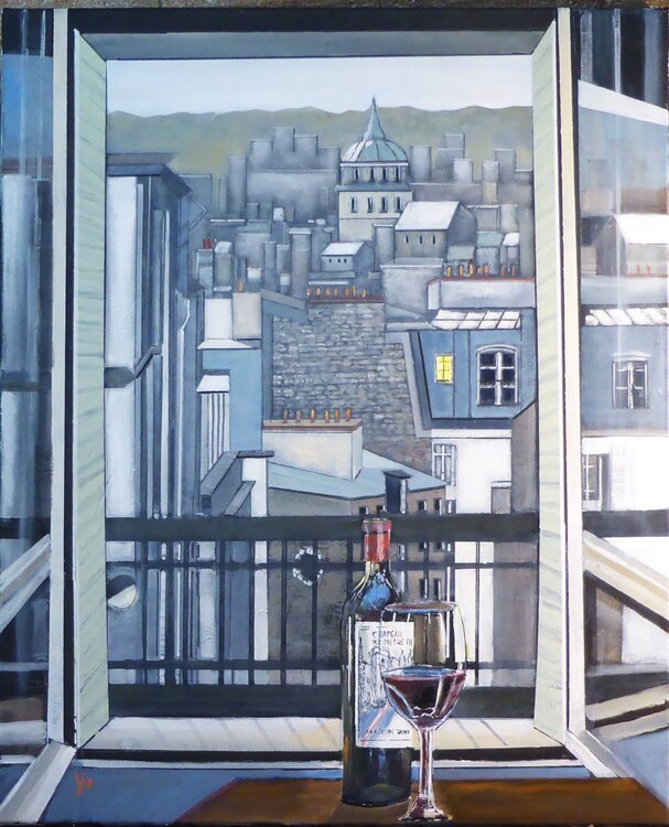 le repos de l'artiste Jean-Michel Yon