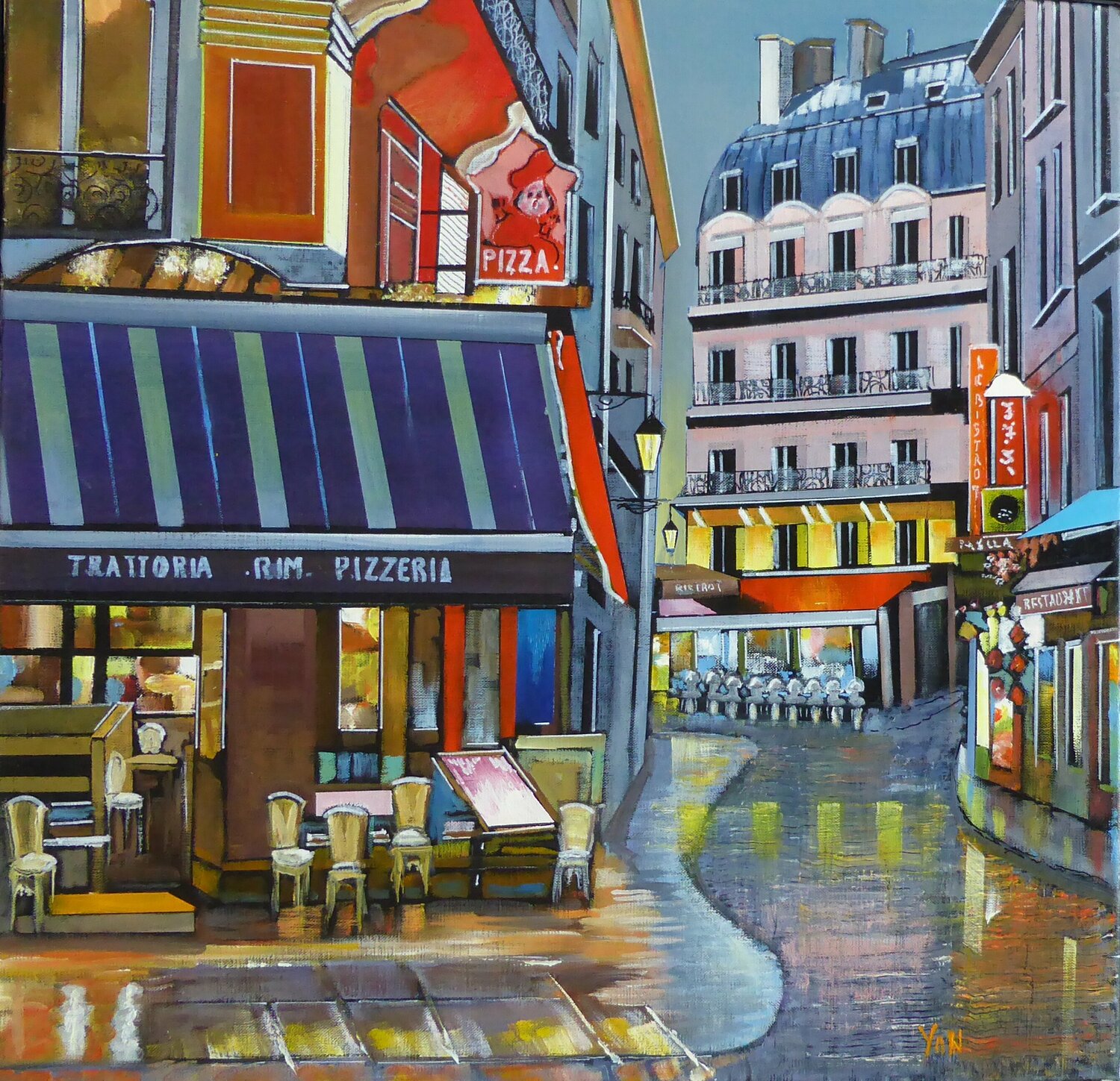 nuit parisienne Jean-Michel Yon