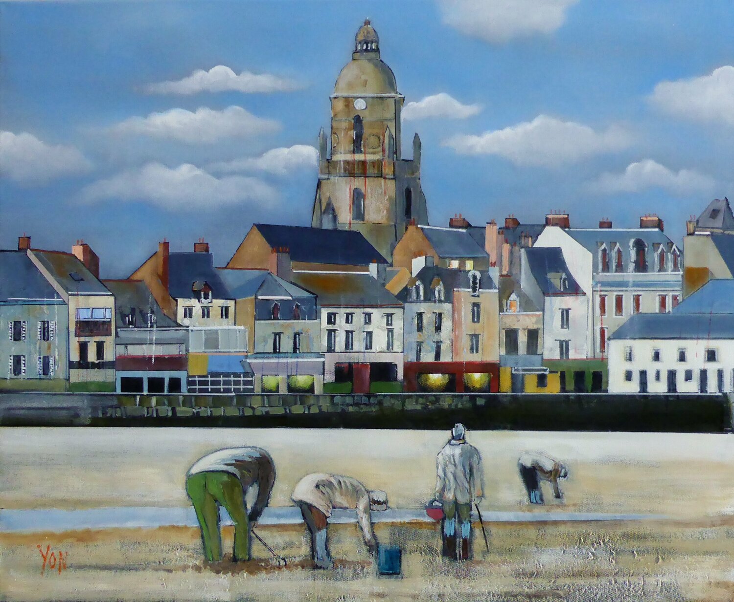 maree basse au CROISIC Jean-Michel Yon