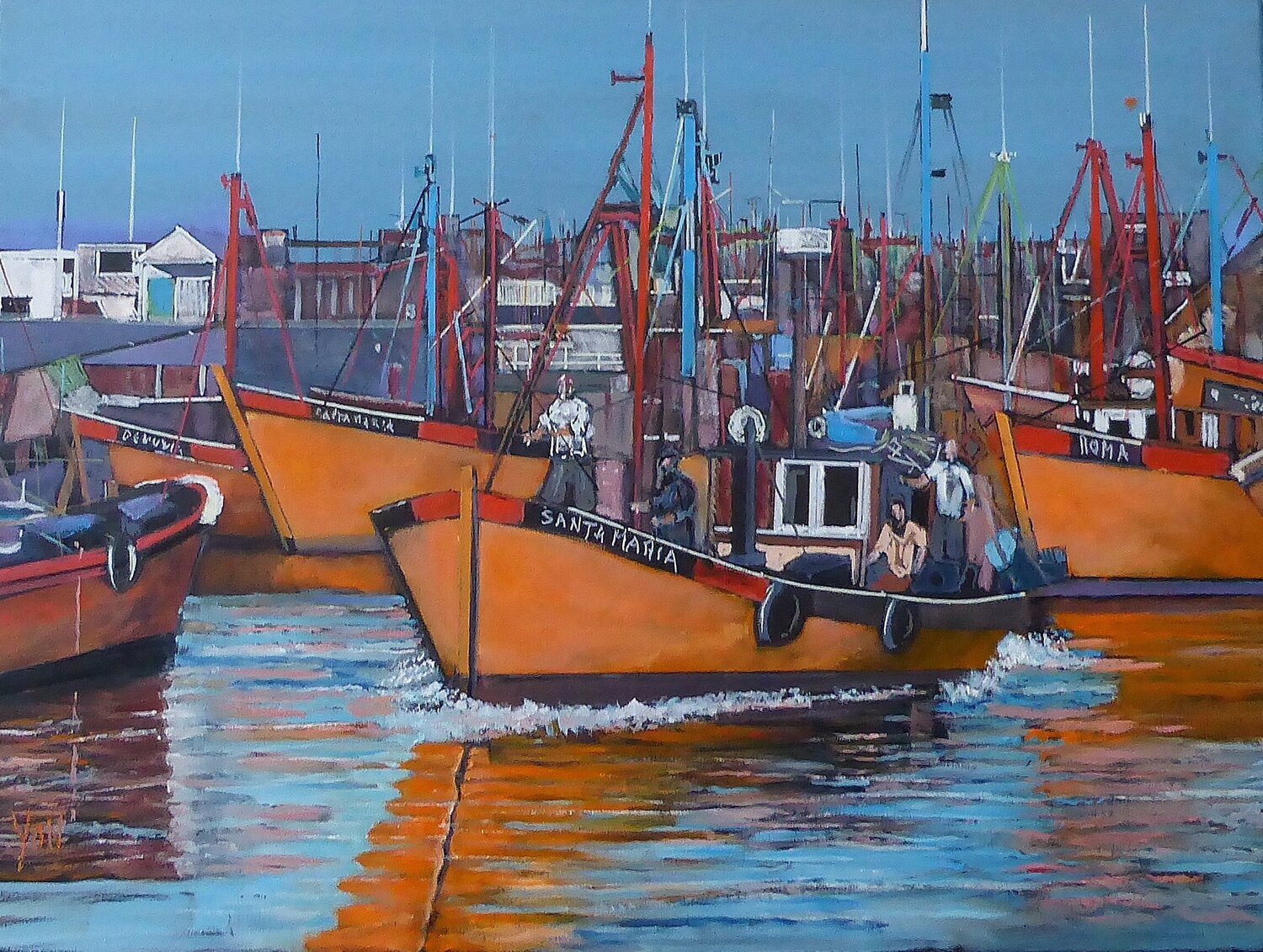 le port de peche Jean-Michel Yon