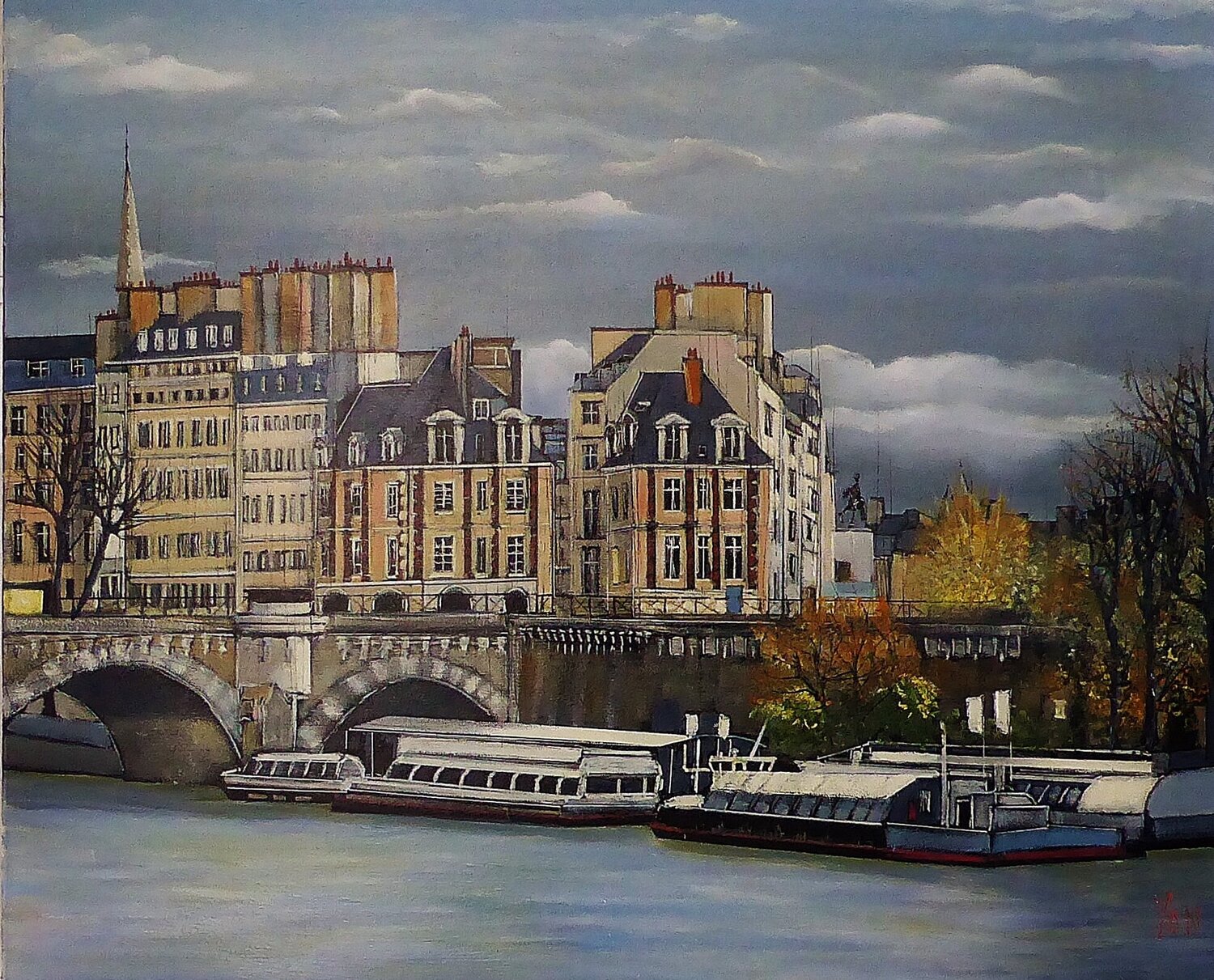 l'ile saint louis Jean-Michel Yon