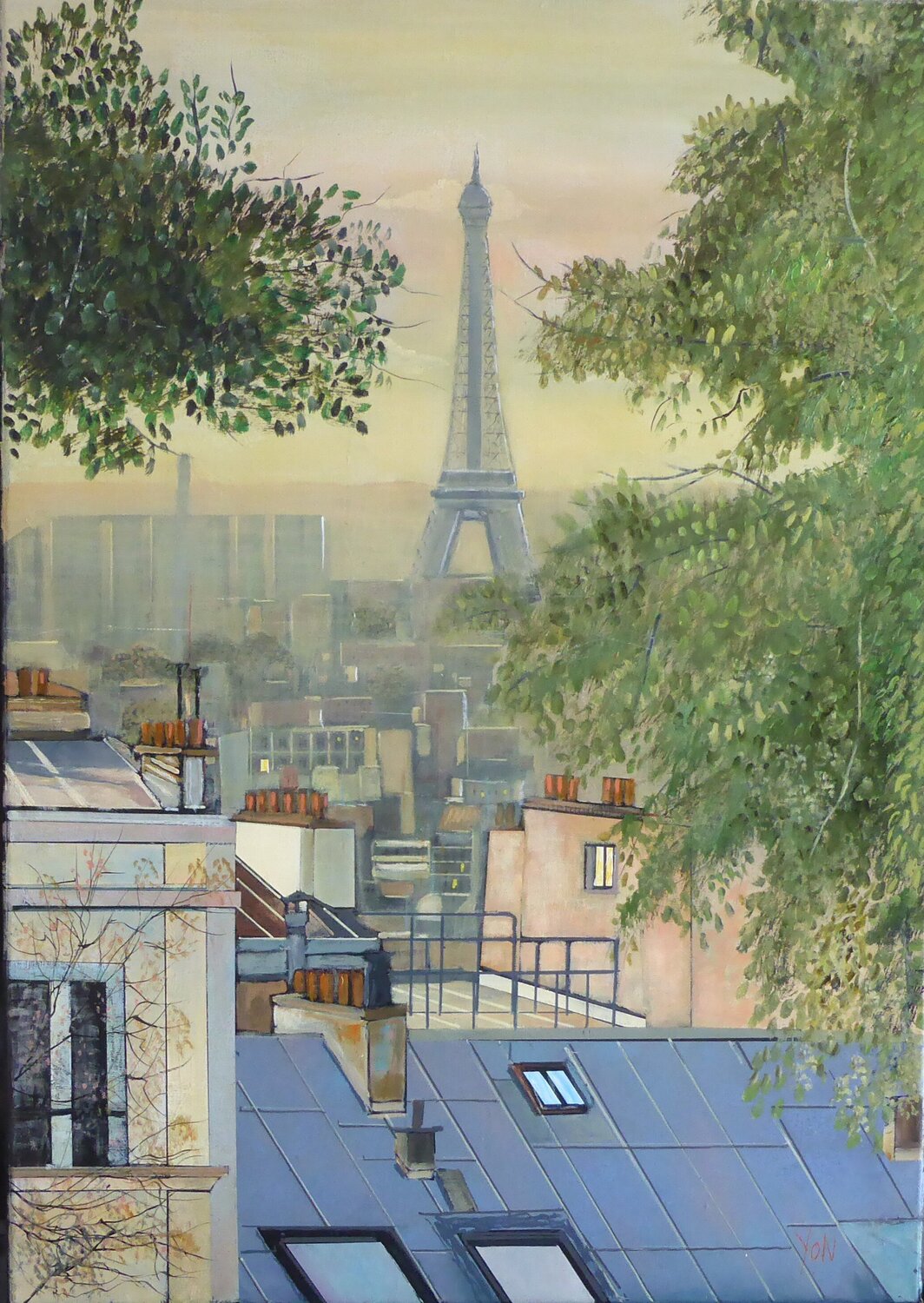 vue Parisienne Jean-Michel Yon