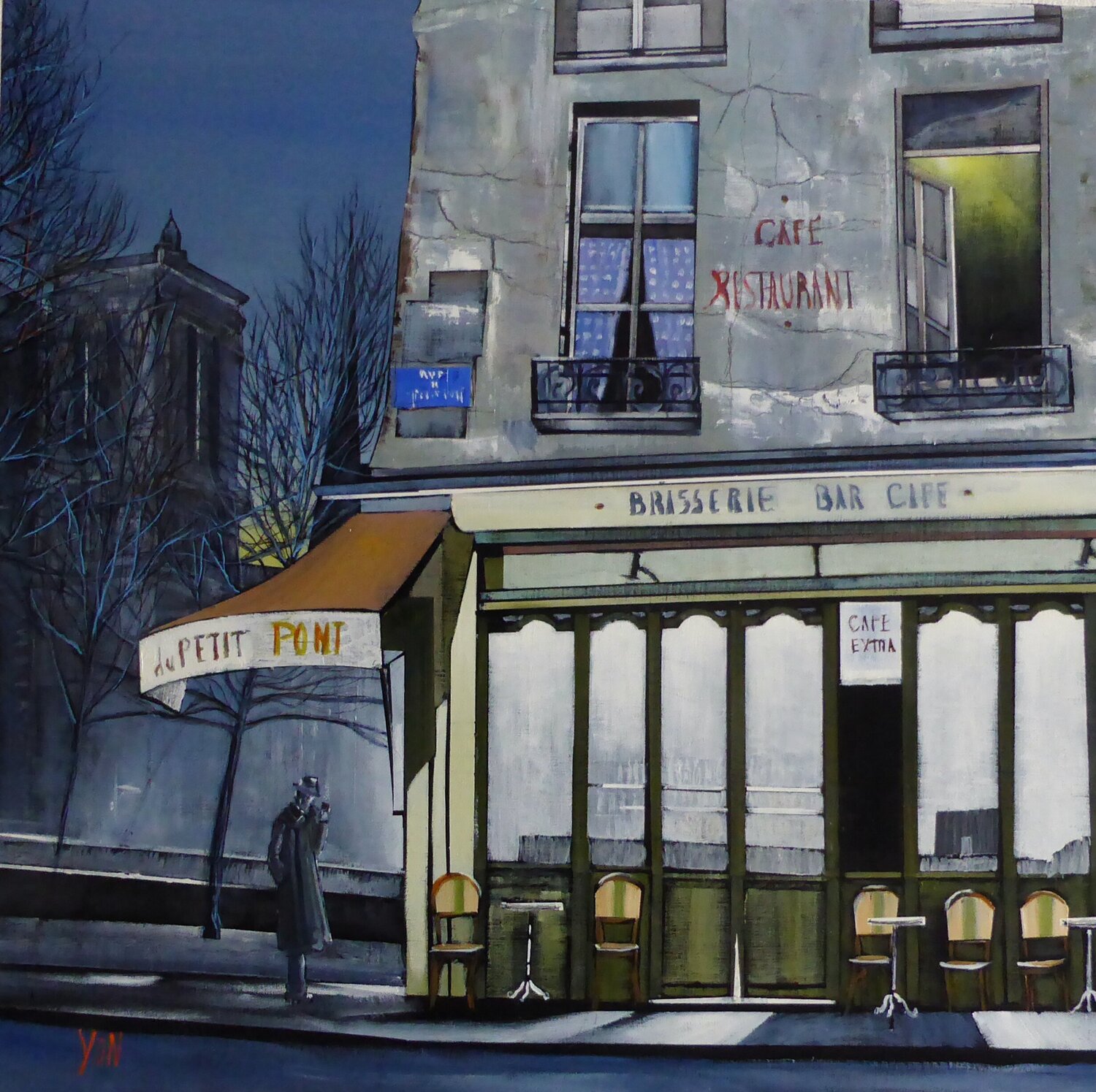 le bistrot du petit pont Jean-Michel Yon
