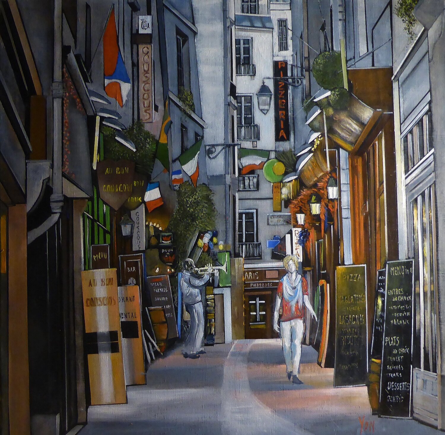 rue de la huchette Jean-Michel Yon