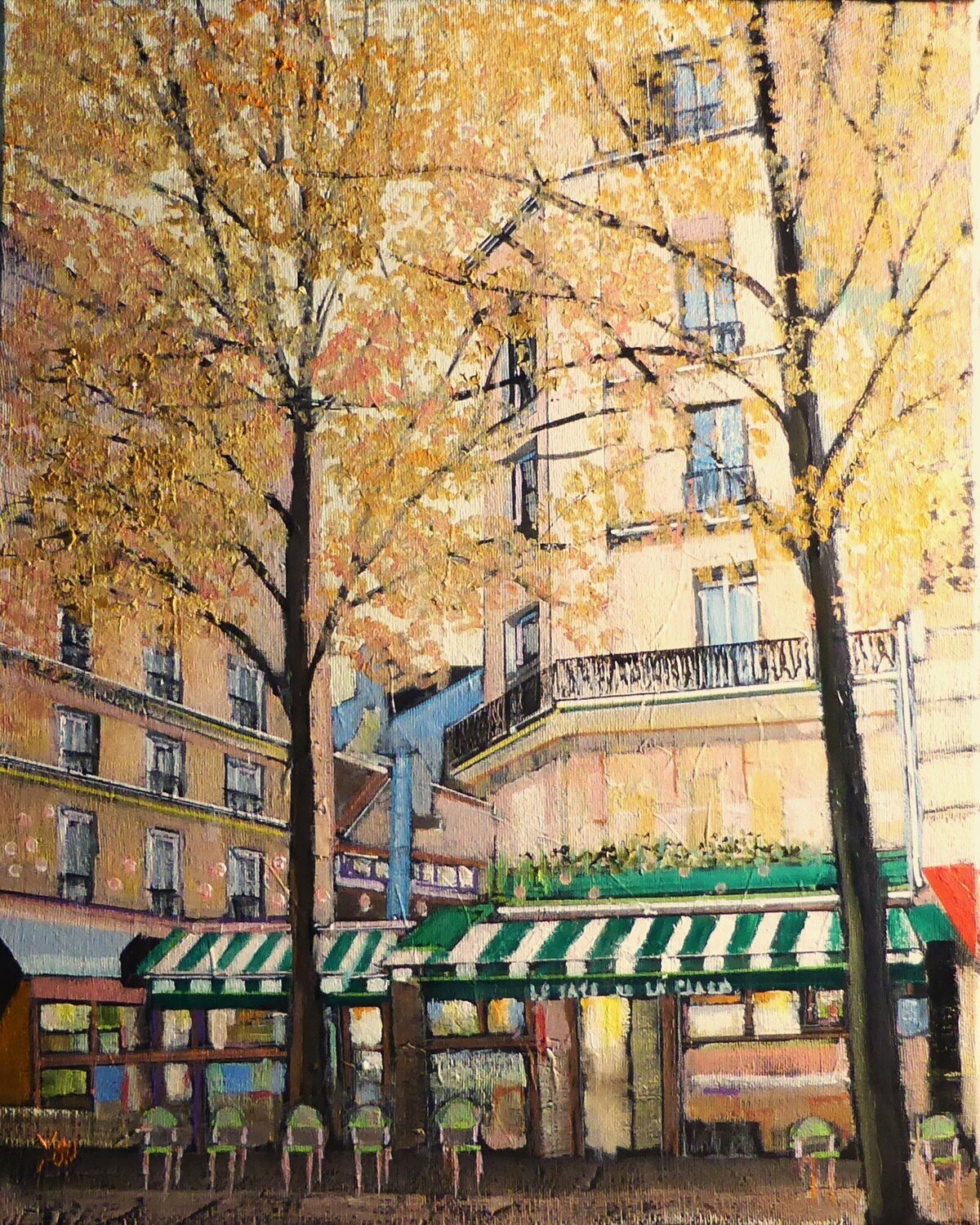 automne a Paris Jean-Michel Yon