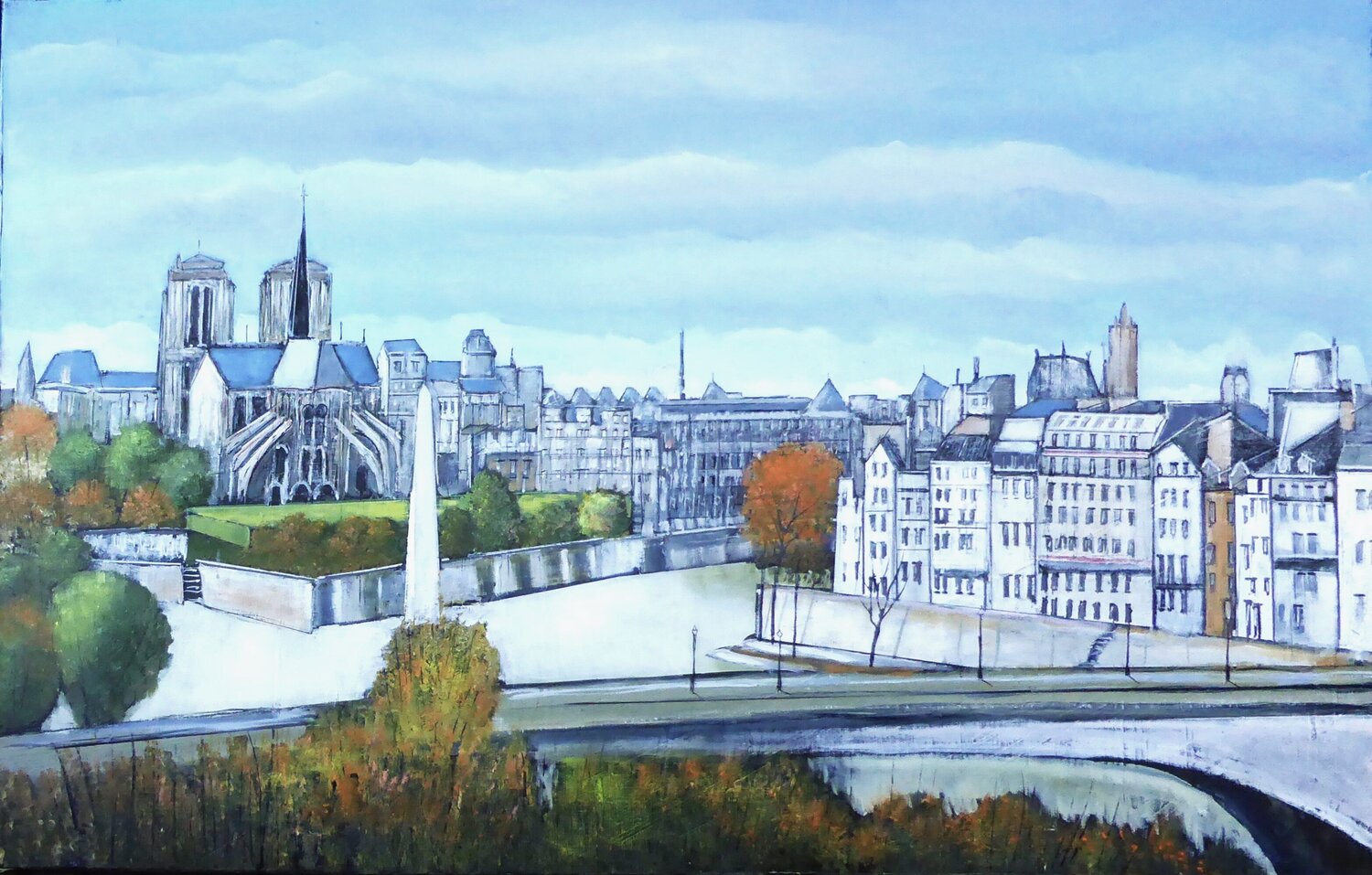Paris la seine Jean-Michel Yon