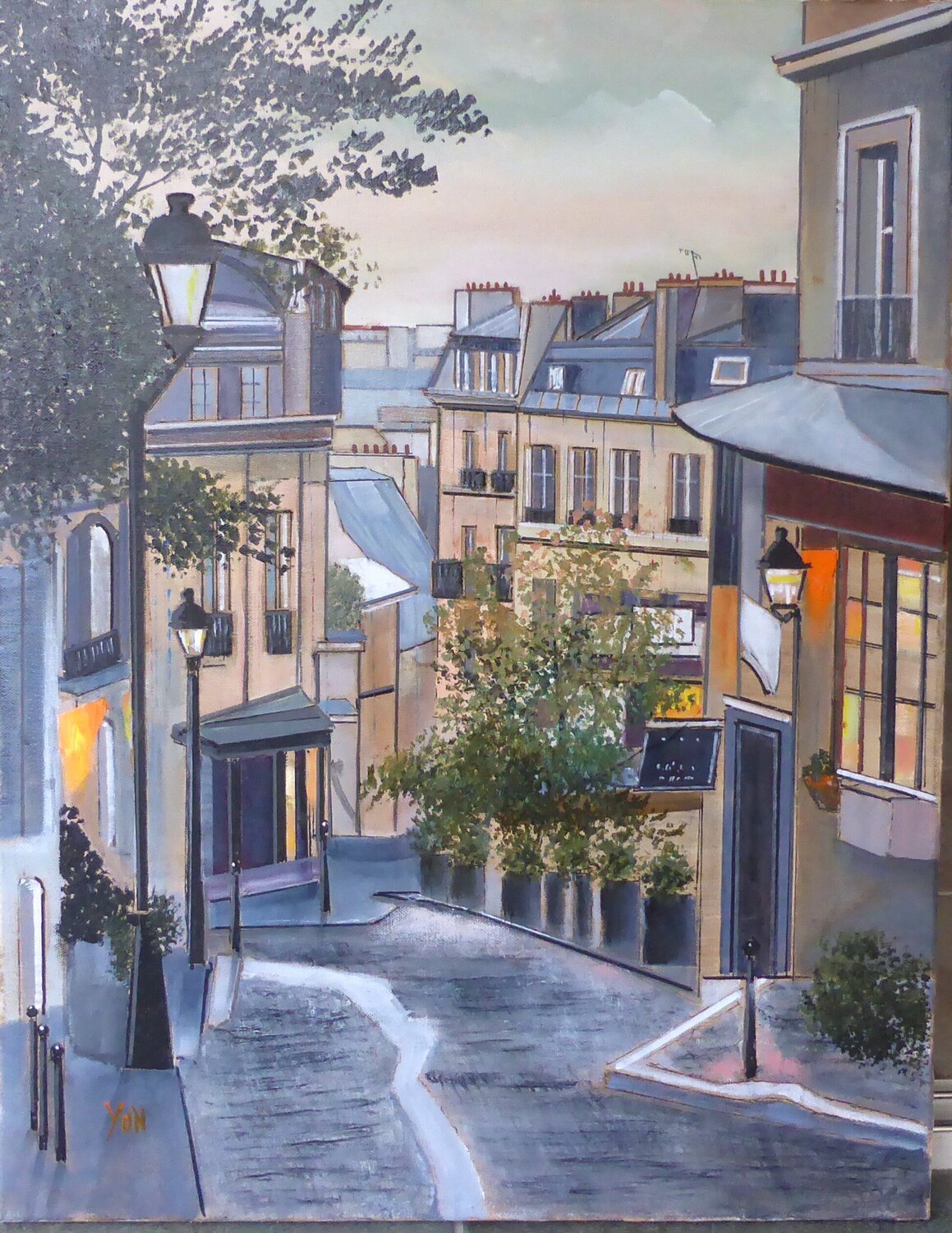 rue parisienne Jean-Michel Yon