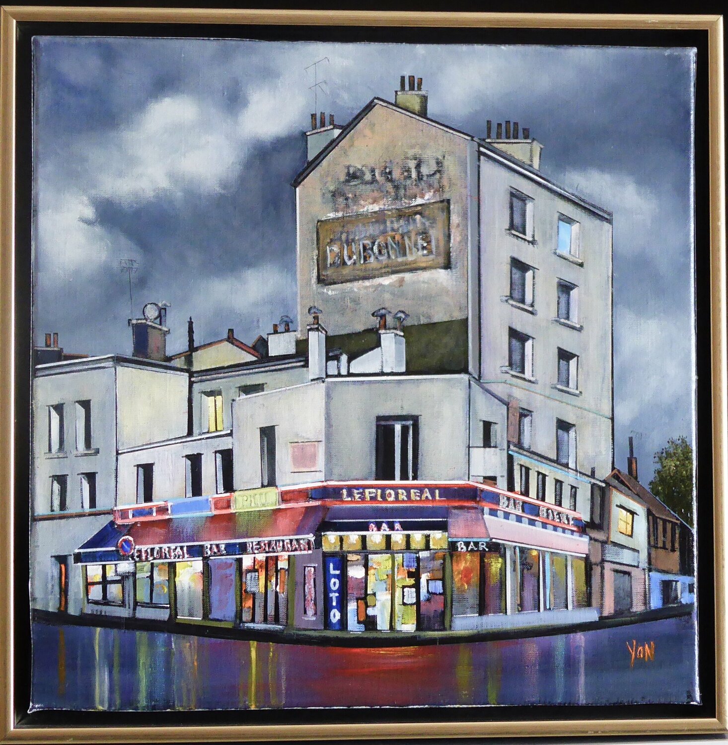 le bistrot de banlieu Jean-Michel Yon