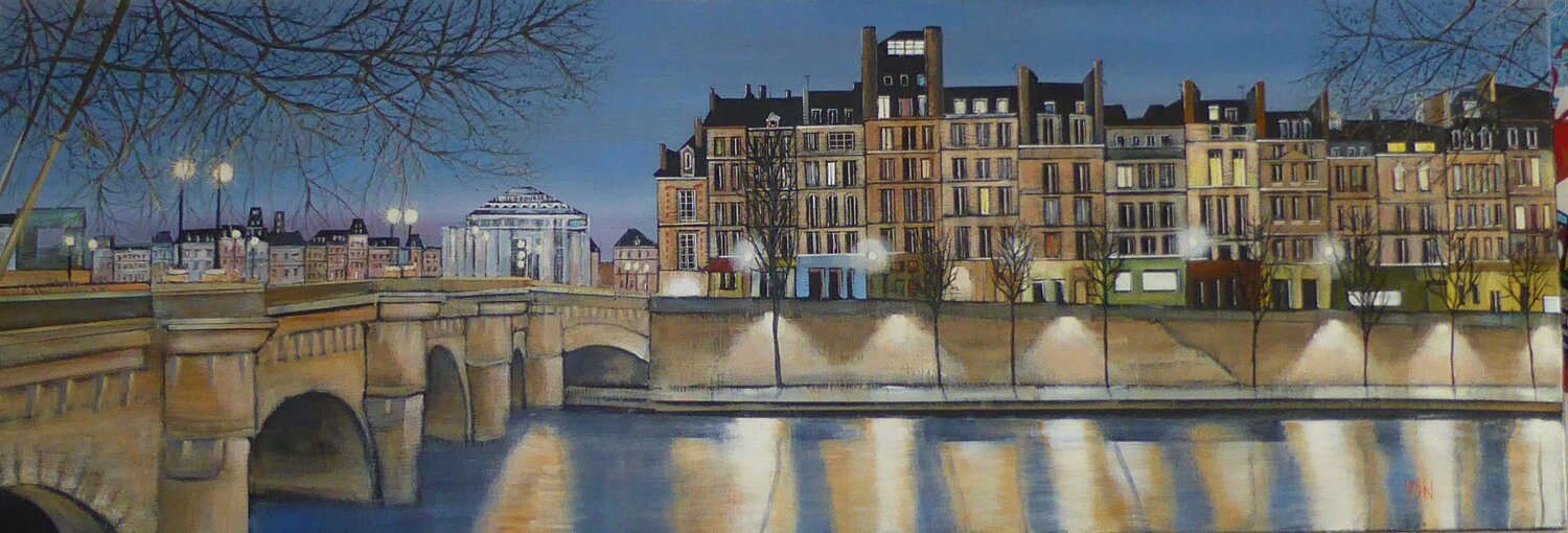 seine nocturne Jean-Michel Yon