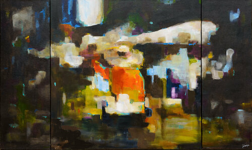 Red Gold di Solveiga, Pittura in vendita su Singulart