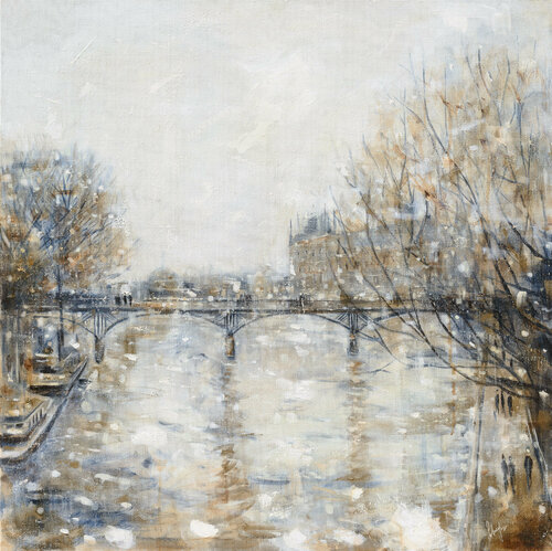 Autumn in Paris di Solveiga, Pittura in vendita su Singulart