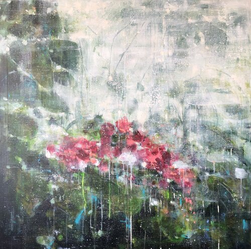 Flower power van Solveiga, Schilderij te koop op Singulart