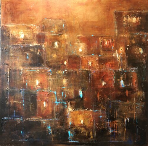 Red gold van Solveiga, Schilderij te koop op Singulart
