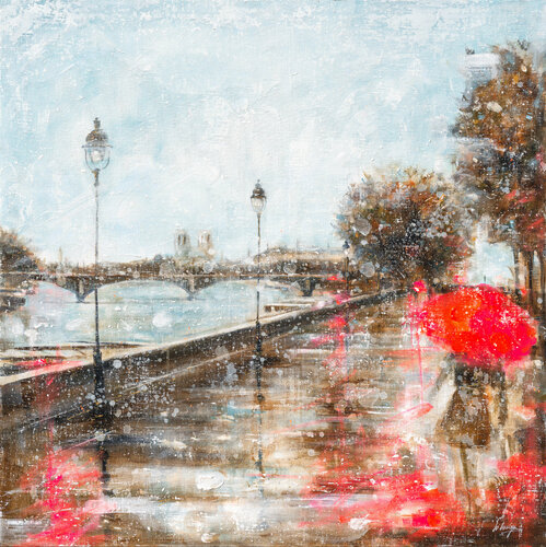 Après midi à Paris van Solveiga, Schilderij te koop op Singulart