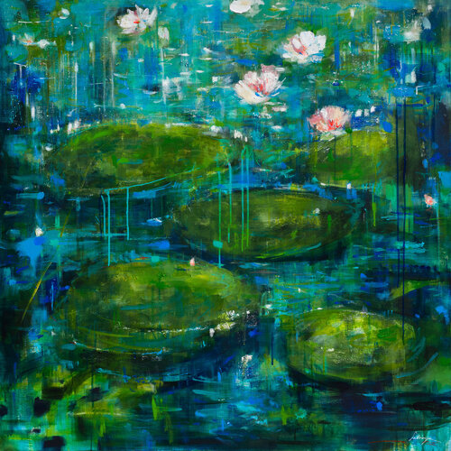 Jardin des pamplemousses van Solveiga, Schilderij te koop op Singulart