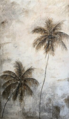 MY PALMS by Solveiga, Painting for Sale on Singulart
