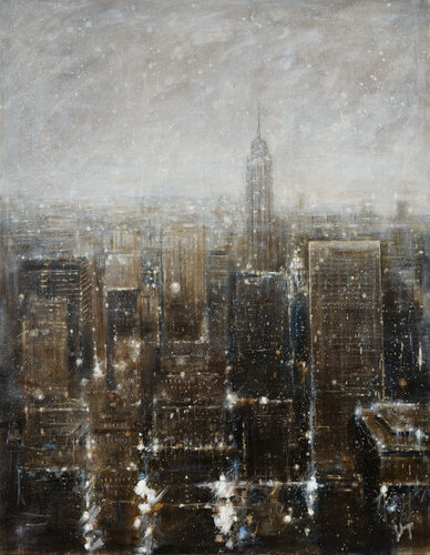 New York evening van Solveiga, Schilderij te koop op Singulart
