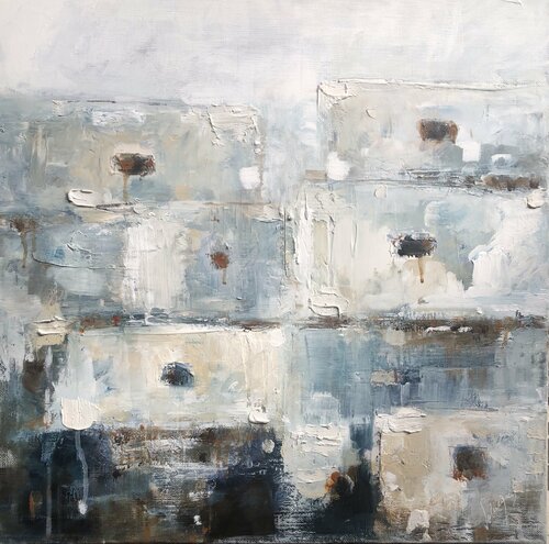 Blue Tetouan van Solveiga, Schilderij te koop op Singulart
