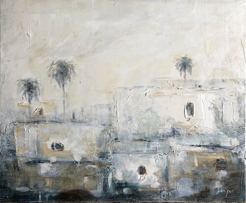 Village 1 di Solveiga, Pittura in vendita su Singulart