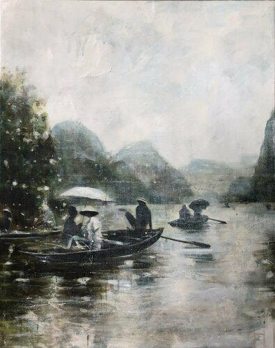 Indochine van Solveiga, Schilderij te koop op Singulart