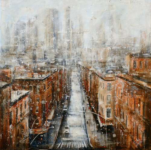 Mulberry street van Solveiga, Schilderij te koop op Singulart