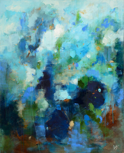 Green Park par Solveiga, Peinture en vente sur Singulart