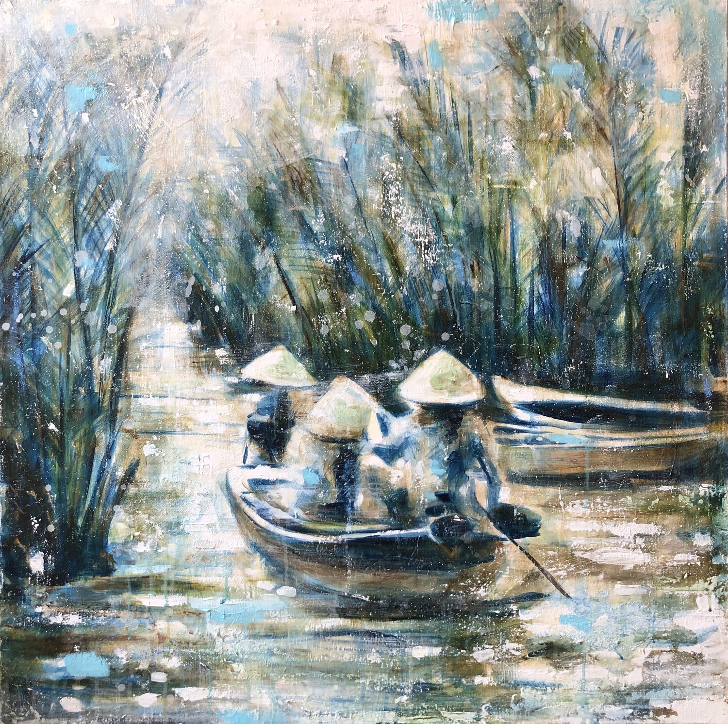 On the lake Solveiga