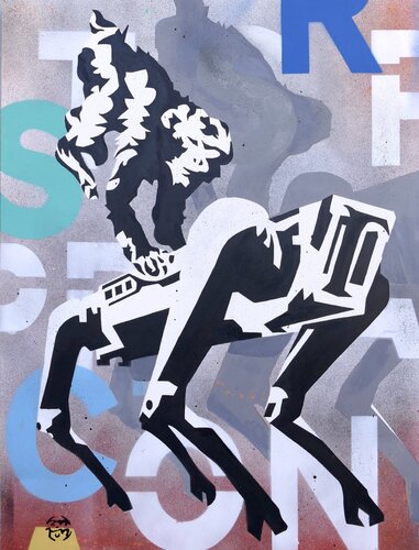 Trans-simian di Puche, Pittura in vendita su Singulart