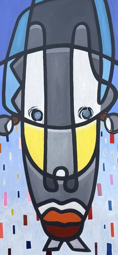 Máscara #2 di Puche, Pittura in vendita su Singulart