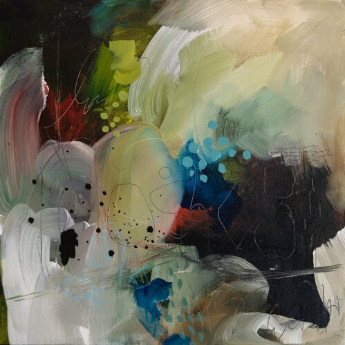 Prendre le temps de t'écouter van Chantal Proulx, Schilderij te koop op Singulart