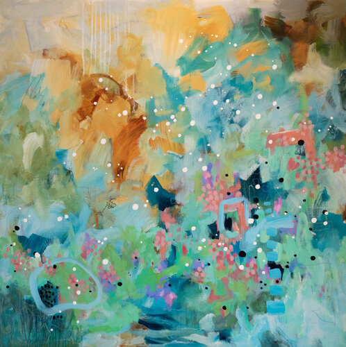 Il y a longtemps que je t'aime van Chantal Proulx, Schilderij te koop op Singulart