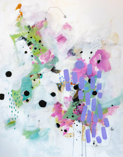 Cherry Blossom van Chantal Proulx, Werk op papier te koop op Singulart