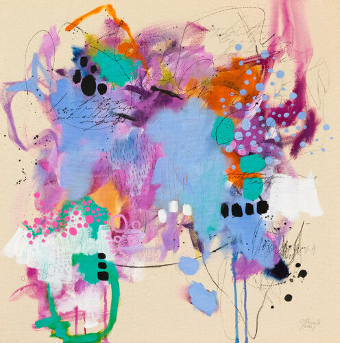 L'été de mes 16 ans van Chantal Proulx, Schilderij te koop op Singulart