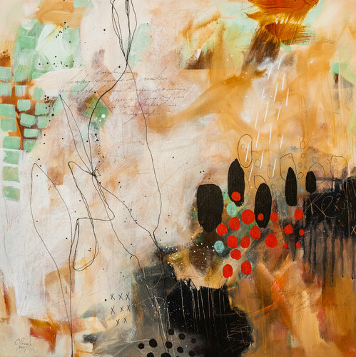 Mûri au soleil van Chantal Proulx, Schilderij te koop op Singulart