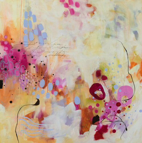 Sabots-de-la-vierge van Chantal Proulx, Schilderij te koop op Singulart