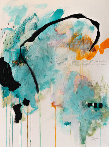 Je suis venue un matin d'hiver van Chantal Proulx, Werk op papier te koop op Singulart