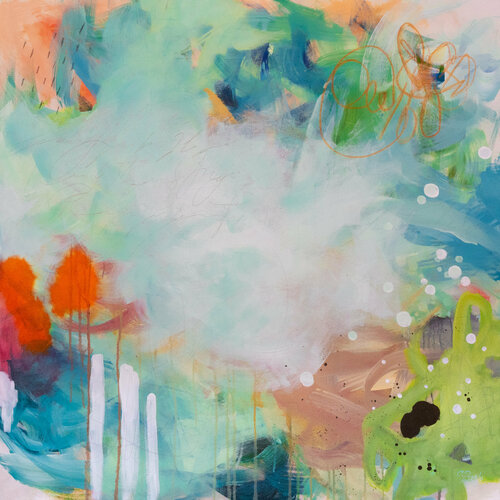 La douceur des jours qui s'étirent van Chantal Proulx, Schilderij te koop op Singulart