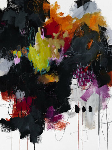 Série noire 2 van Chantal Proulx, Werk op papier te koop op Singulart