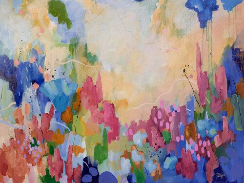 Je restais là à te regarder di Chantal Proulx, Pittura in vendita su Singulart