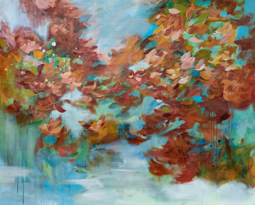 Comme un frémissement di Chantal Proulx, Pittura in vendita su Singulart