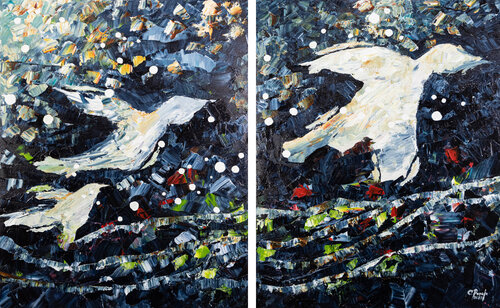 Cap Tourmente di Chantal Proulx, Pittura in vendita su Singulart