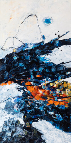 Éphémère banquise by Chantal Proulx, 회화 for Sale on Singulart