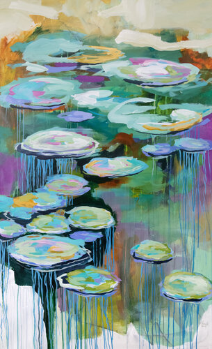 Paix et silence di Chantal Proulx, Pittura in vendita su Singulart
