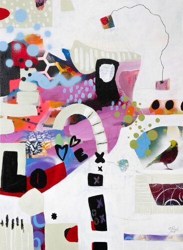 Love Boat di Chantal Proulx, Pittura in vendita su Singulart