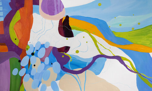 Sur la rive di Chantal Proulx, Pittura in vendita su Singulart