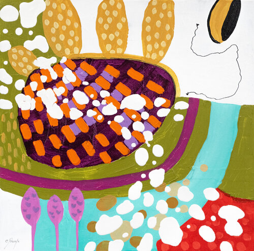 Tournesol by Chantal Proulx, 회화 for Sale on Singulart