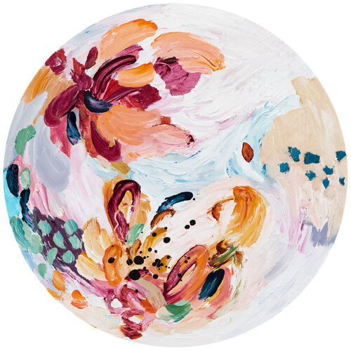 Hibiscus di Chantal Proulx, Pittura in vendita su Singulart