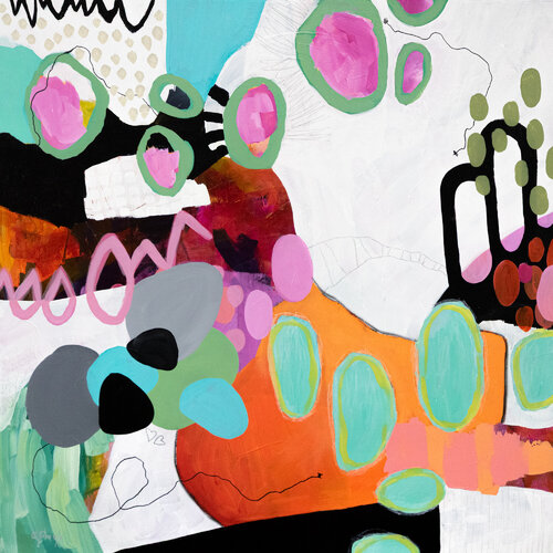 Un conte moderne by Chantal Proulx, Painting for Sale on Singulart