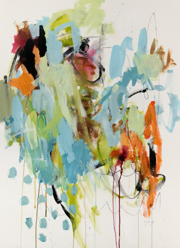 Envie de danser 2 by Chantal Proulx, Painting for Sale on Singulart